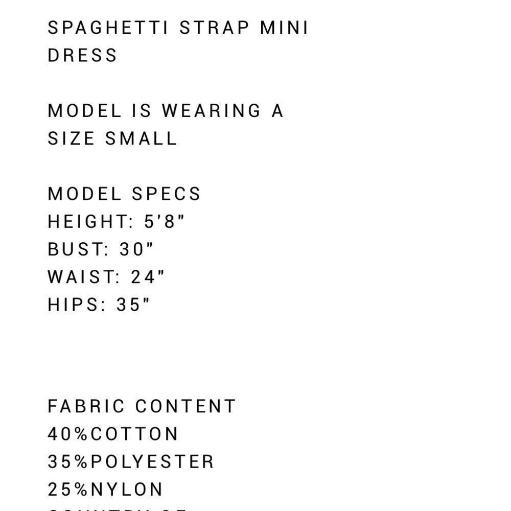 Mini Dress  - Picture 3 of 7